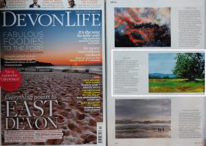 Finalist in the Devon Life Magazine Landscape Painter of the Year